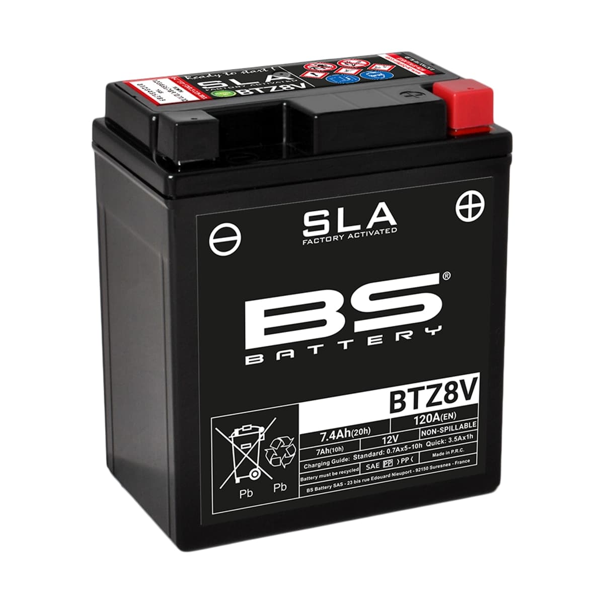 BTZ8V Battery
