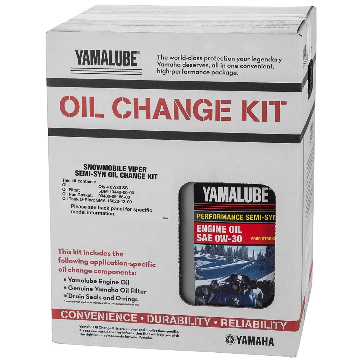 Yamalube Semi-Synthetic Oil Change Kit- Viper & Sidewinder