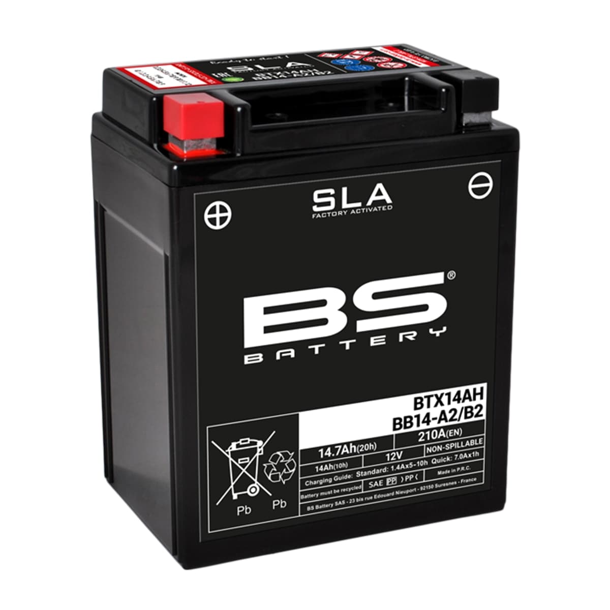 BTX14AH/BB14-A2/B2 Battery