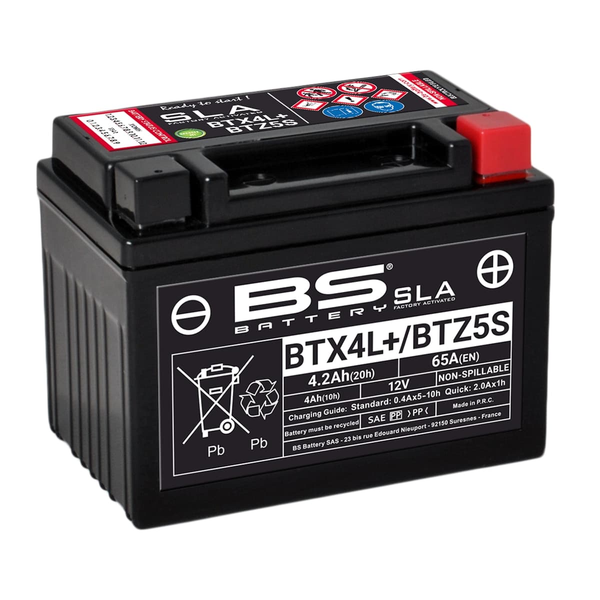 BTX4L+ / BTZ5S Battery