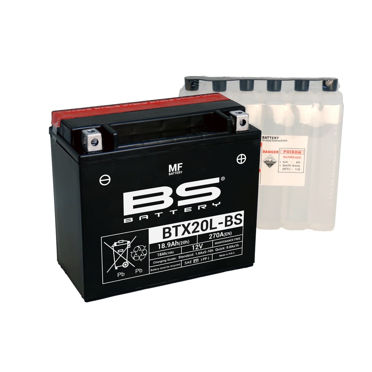 BTX20L-BS Battery