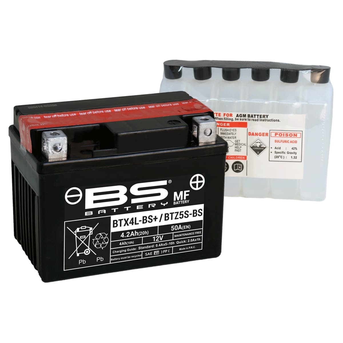 BTX4L-BS+ / BTZ5S-BS Battery