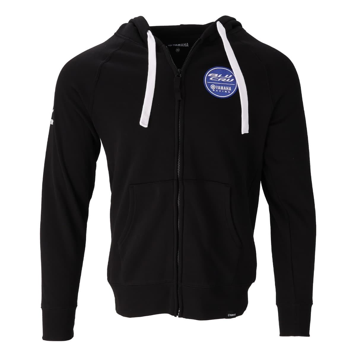 Yamaha Racing x BLU CRU Zip Up Hoodie- Men's