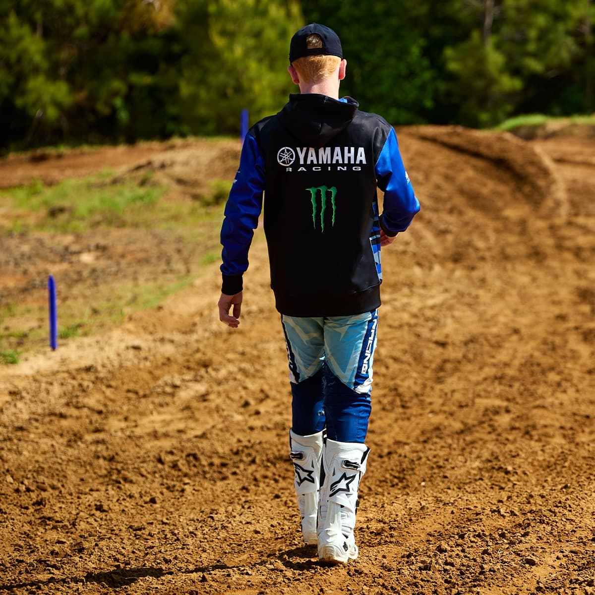 Yamaha Racing x Monster Energy® Zip Hoodie- Men