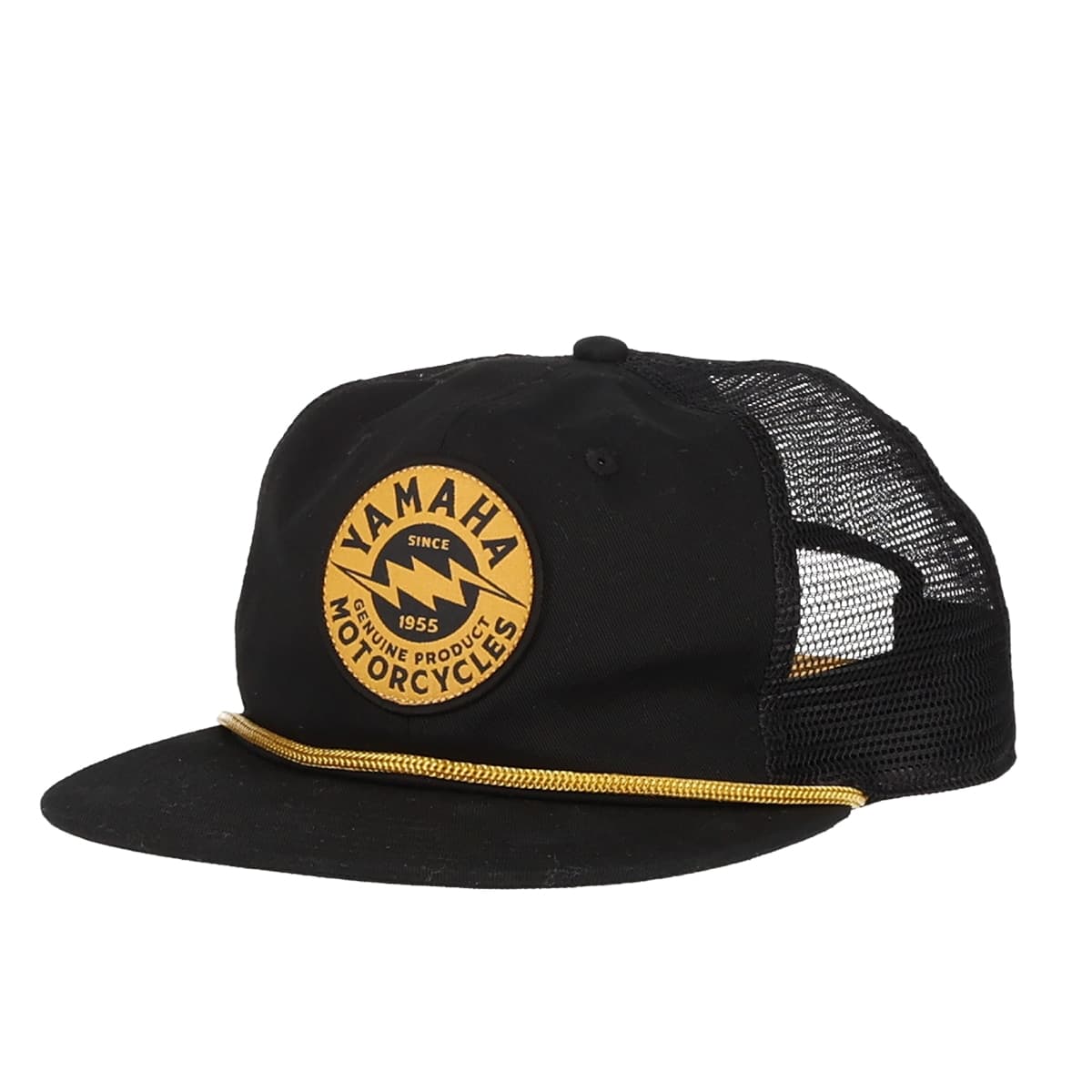 Heritage Black Gold Flat Bill Hat- Adult