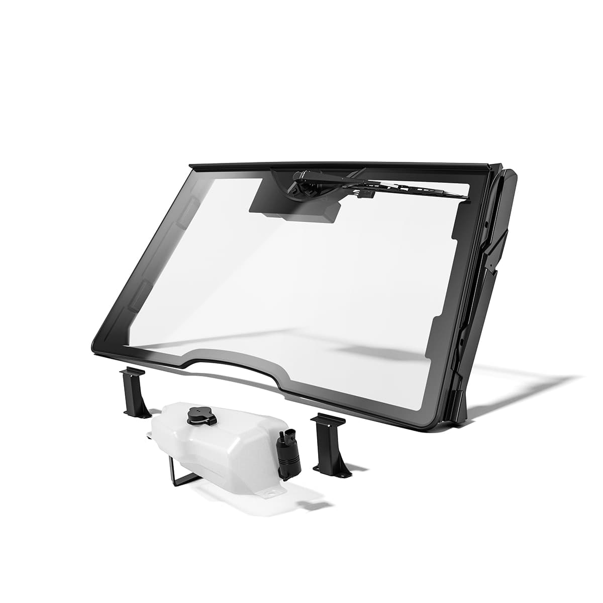 Wolverine Glass Windshield with Wiper and Washer