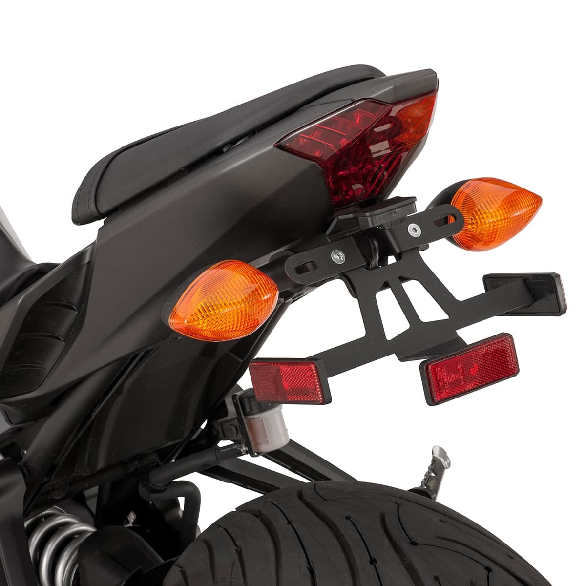 Kentekenplaathouder Voor YZF R7 MT07 FZ-07 Motorfiets Tail Tidy Eliminator Licentienummer Led Frame Kentekenplaathouder Voor YZF R7 MT07 FZ-07 Motorfiets Tail Tidy Eliminator Licentienummer Led Frame