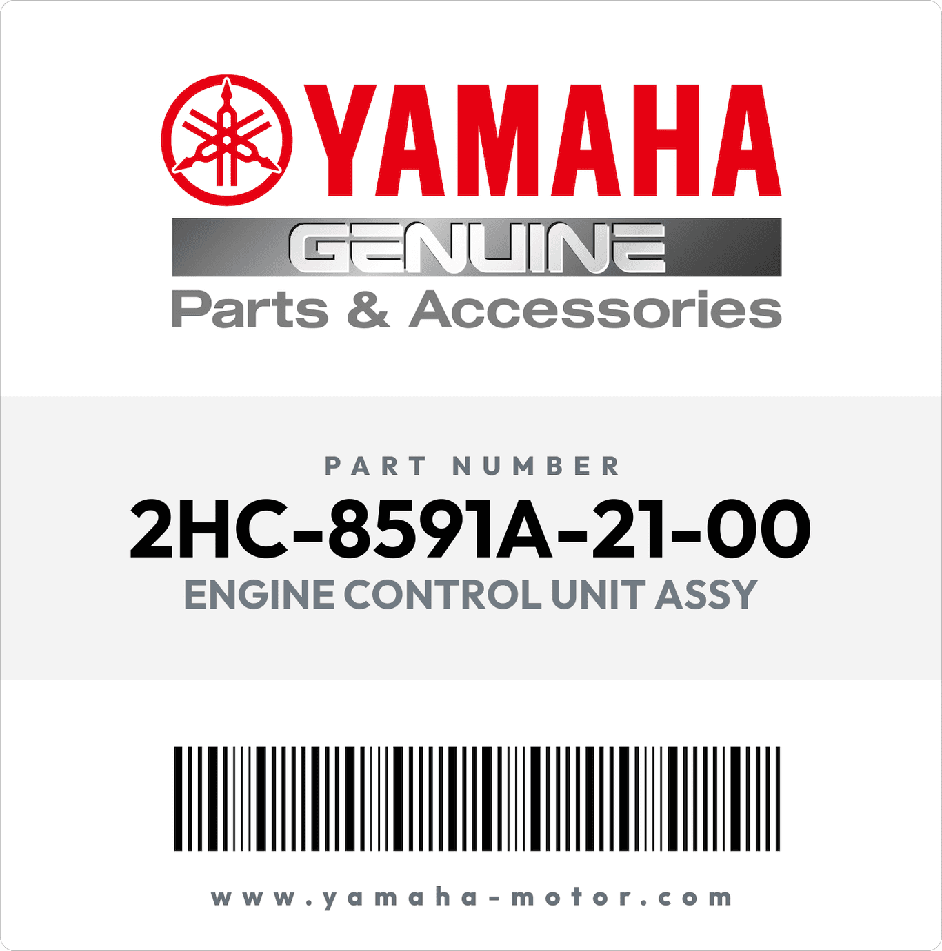 YAMAHA OEM ENGINE CONTROL UNIT ASSY -- 2HC-8591A-21-00 | Genuine YAMAHA OEM ENGINE CONTROL UNIT ASSY -- 2HC-8591A-21-00 | Genuine
